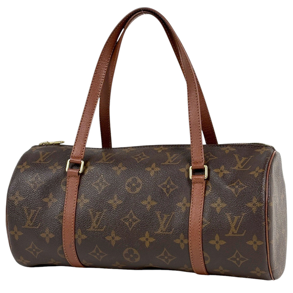 Louis Vuitton Papillon 30 Barrel Bag Old/Previous Model Monogram Brown Wom...